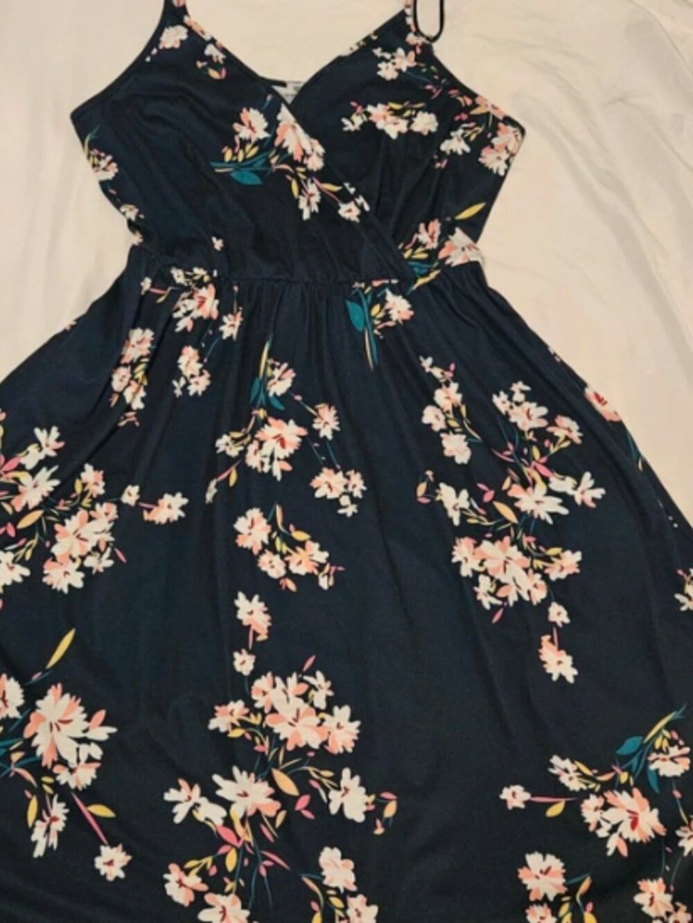 Floral V-Neck Dress